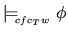 $\sat{$cfc_Tw$} \phi$
